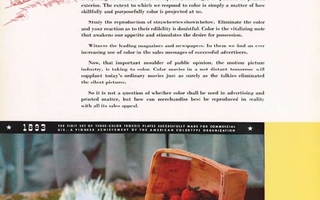 Magazine page with text in the top half and a photo of a basket of strawberries in the bottom half.