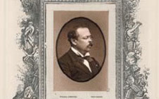 Portrait of a man from side view.